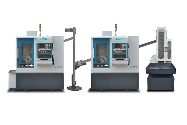 斜床身自動車床視頻DKCK-M5